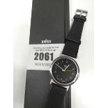 +VAT Braun AW10 Unisex wristwatch