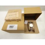 +VAT Burberry BU10118 wristwatch with box, warranty card and booklet