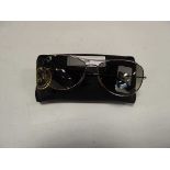 Ray-Ban glasses with soft case