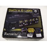 Saffire 6USB amplifier