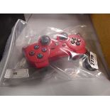 Red Sony PS3 controller