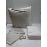 +VAT Dusk Rome King size duvet set, Dusk velvet cushion and spare cushion cover