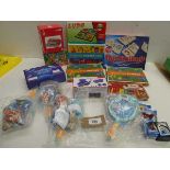 +VAT Selection of toys & games including Finding Nemo game, Ludo, Rummikub, Fuzzy Felt, Galaxy Slime