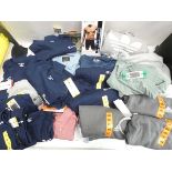 +VAT Approx. 23 mixed men's clothing to include Champion t-shirts, Adidas hoody etc, in various