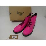 +VAT 1 x Dr. Martens hot pink boots, UK 13