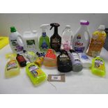 +VAT Laundry detergent & conditioner, Mould blaster, Hand wash, multi surface cleaner, sugar soap,