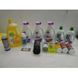 +VAT Dettol Multi purpose cleaner, Persil & Dettol laundry detergent, drain & toilet cleaner,