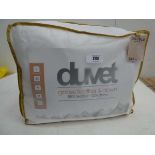 +VAT Double goose feather and down 13.5 tog duvet