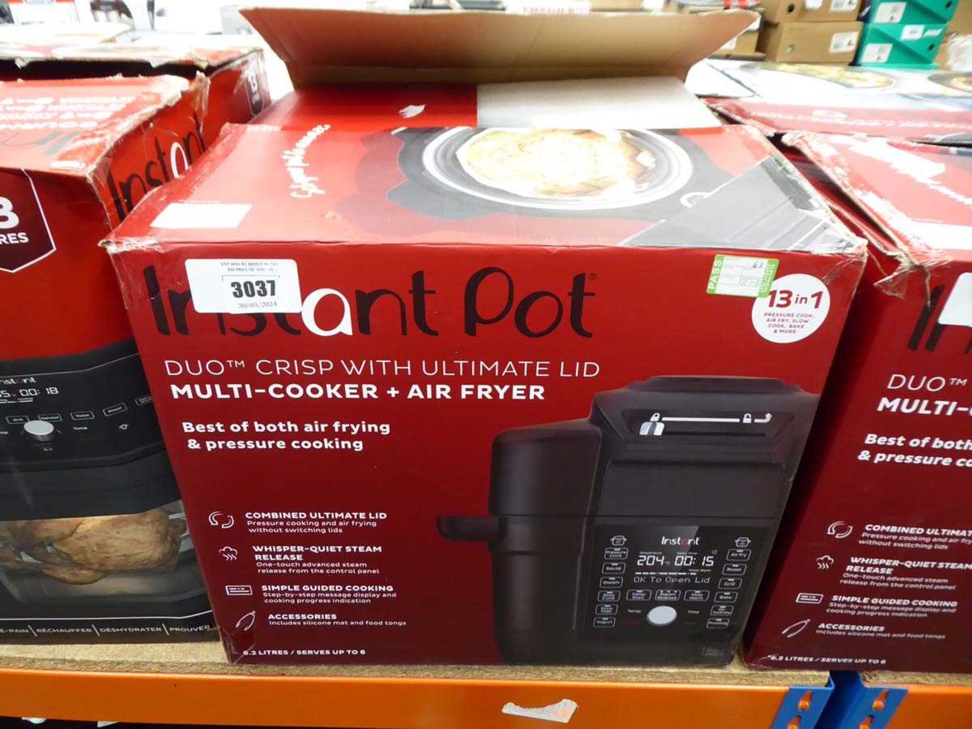 +VAT Instant Pot multi cooker and air fryer