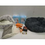 +VAT Pet beds, retractable lead, tug toy, heavy duty waste bags and puppy training pads