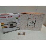 +VAT Duo electric smokeless grill & Hot pot and Morphy Richards 3l5L slower cooker