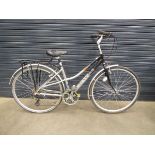 Dawes silver and black bike