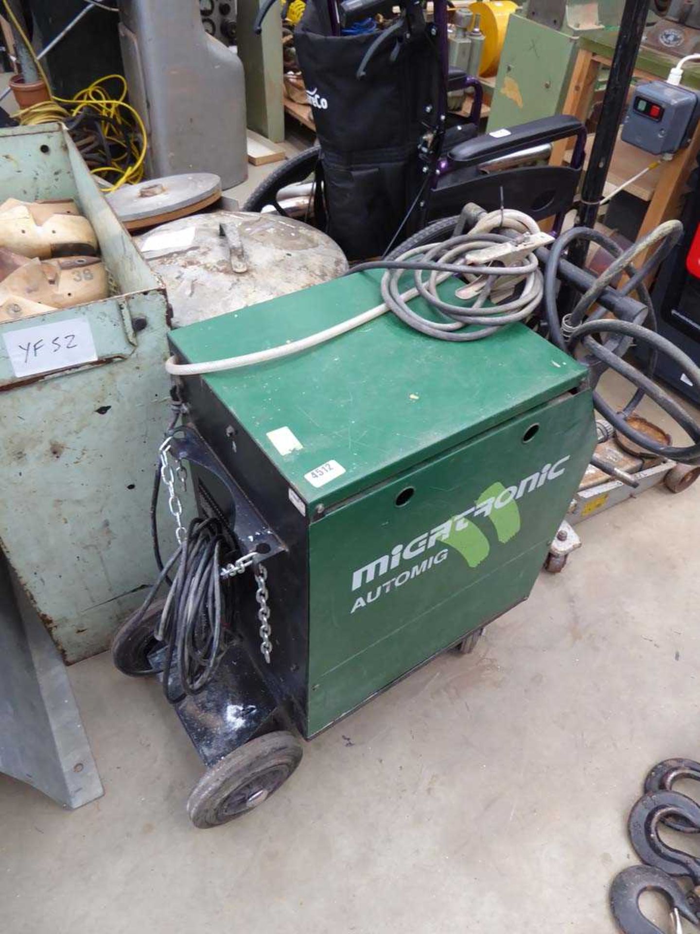 Migatronic automig 181 welder