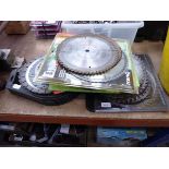 Large quantity of assorted saw blades