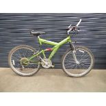 Apollo Guru green mountain bike