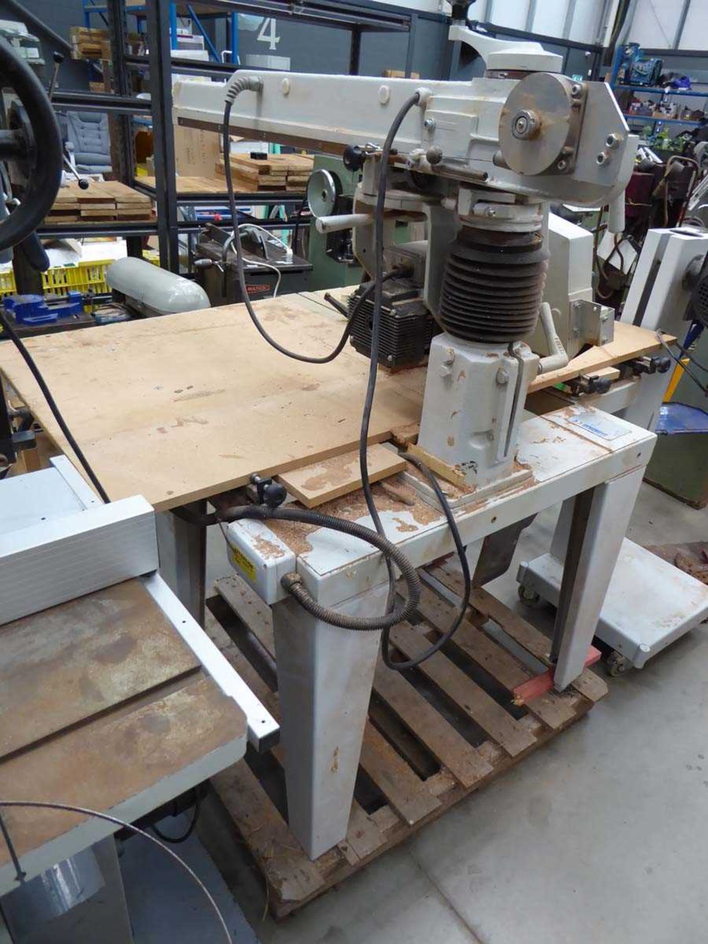 +VAT Stromab RS650 3 phase radial crosscut saw, year 2004 - Image 2 of 3