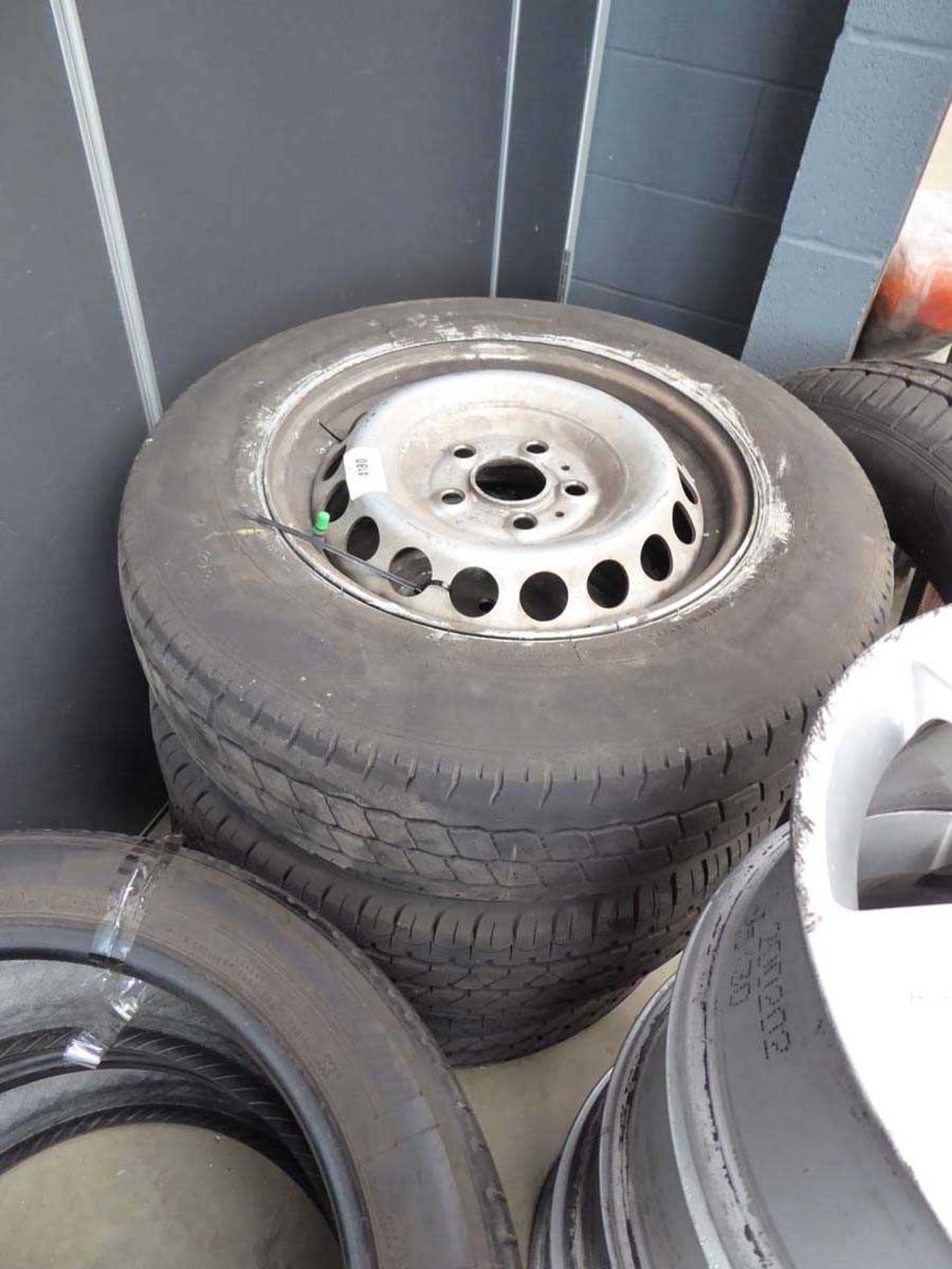 +VAT 3 x van wheels and tyres