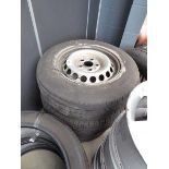 +VAT 3 x van wheels and tyres