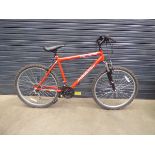 Flight red gents mountain bike