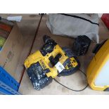 +VAT Dewalt 24V SDS drill with 2 batteries and charger