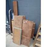 Quantity of hardwood offcuts