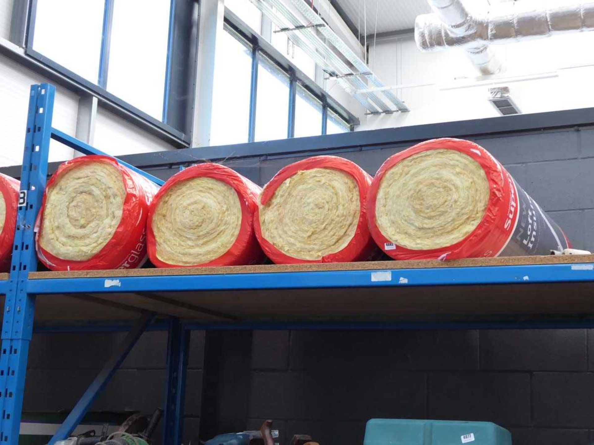 4 x rolls of loft insulation