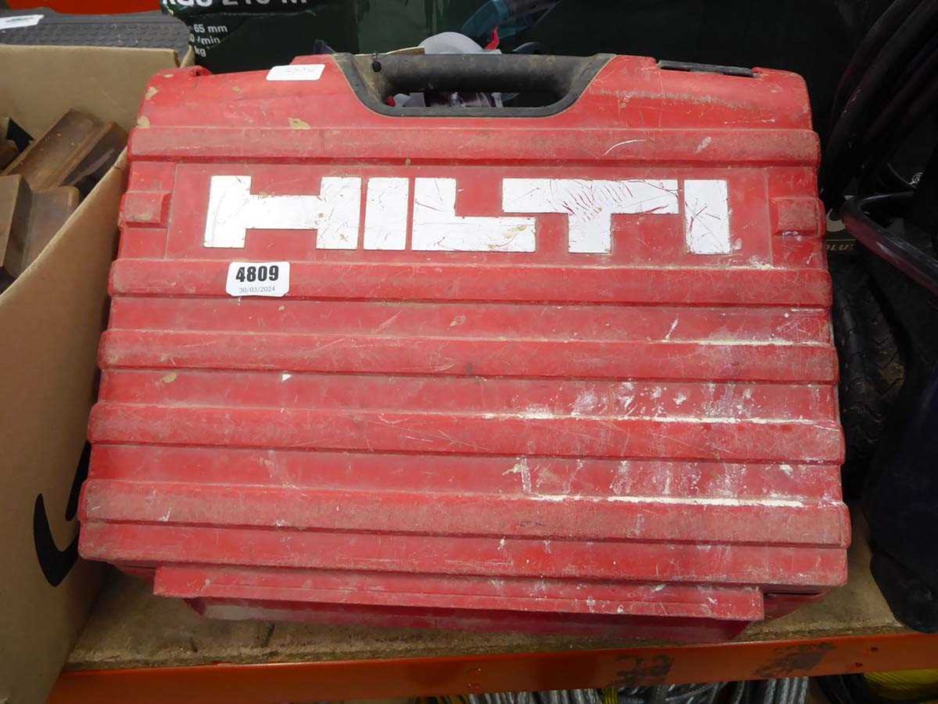Hilti 110 SDS drill in carry case - Image 2 of 2