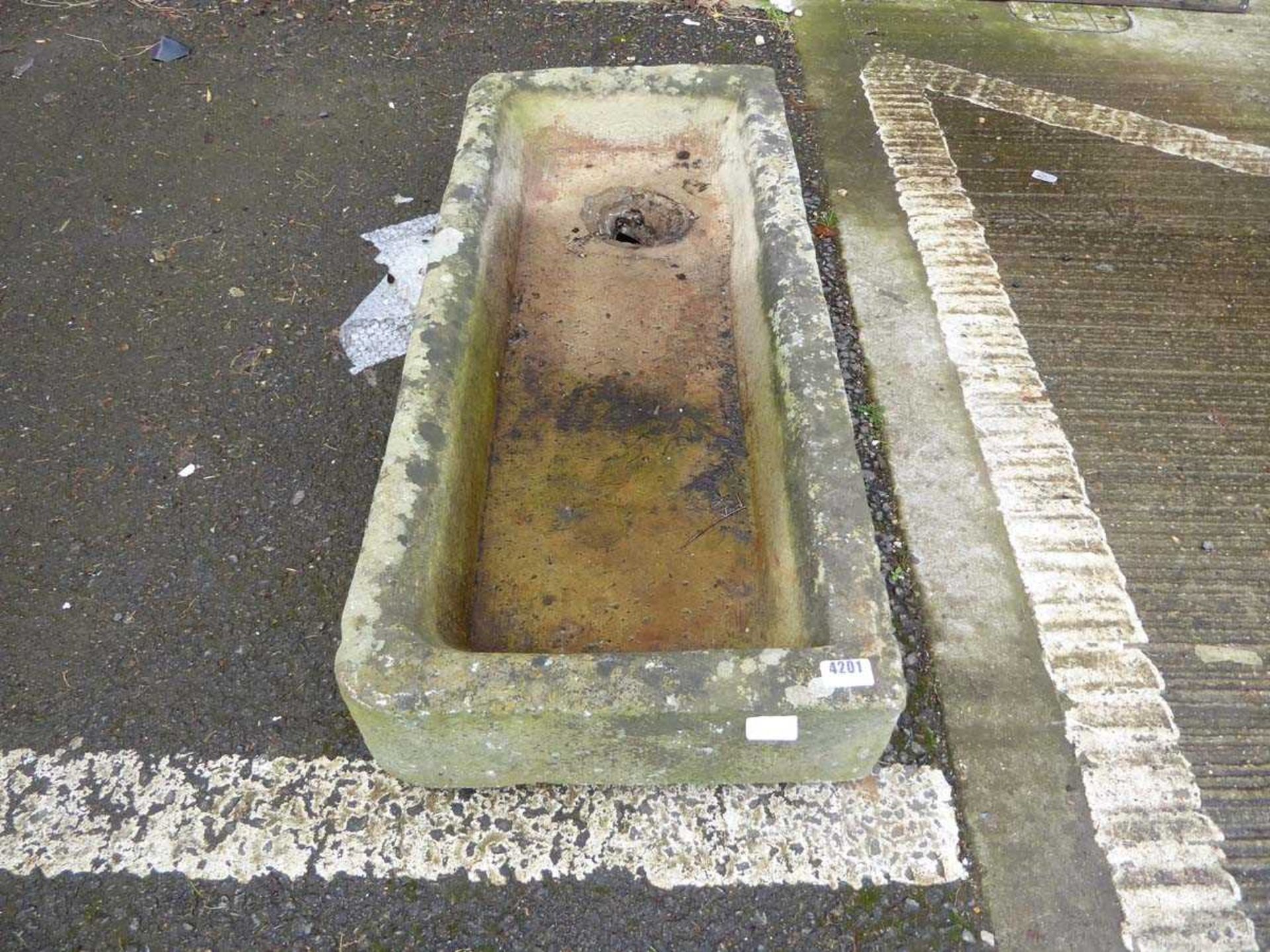 Stone style vintage sink