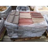 Pallet of roof tiles