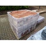 Large pallet of red brick