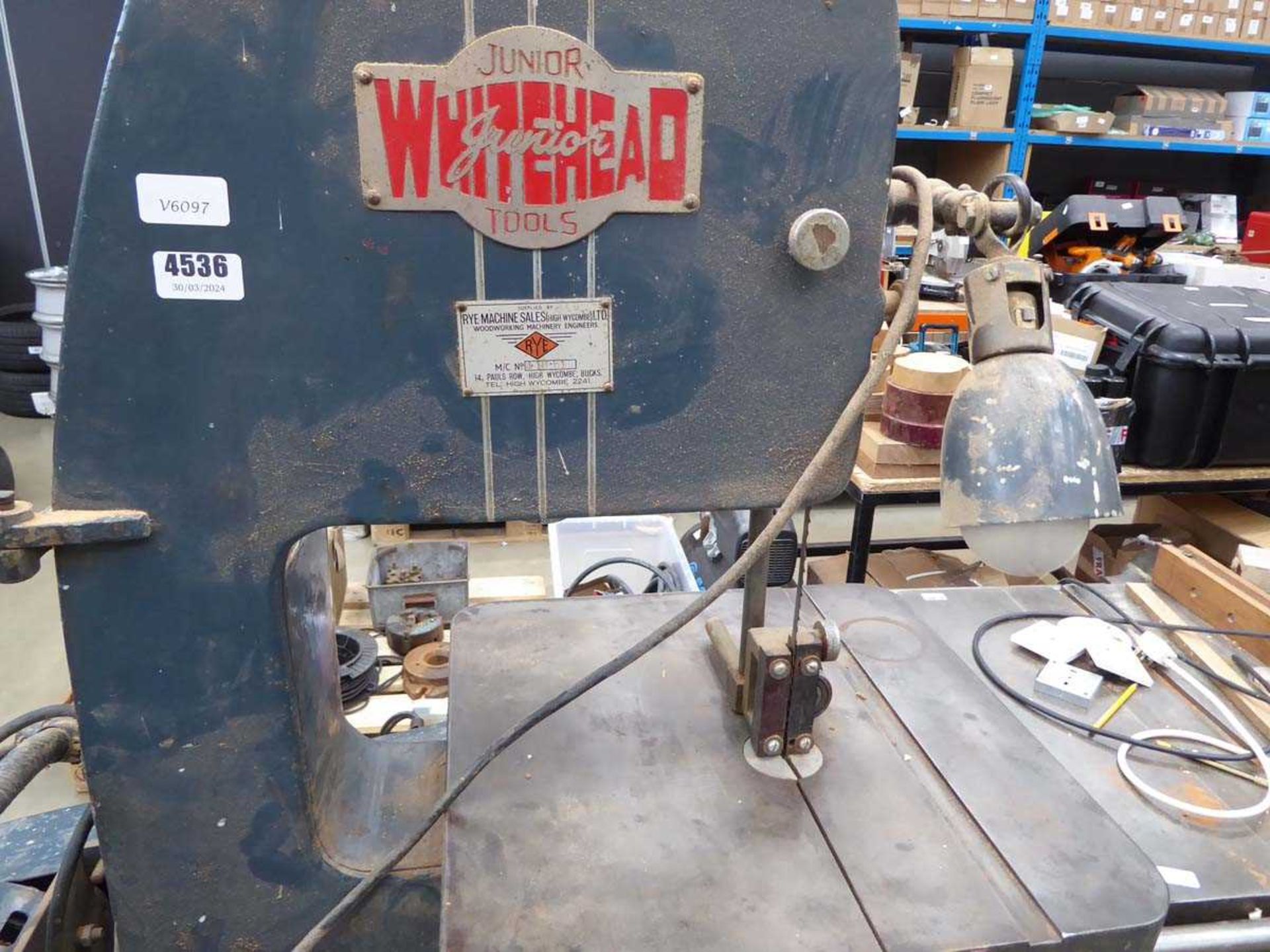 Whitehead Junior vertical bandsaw - Image 3 of 3