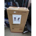 Boxed folding chair