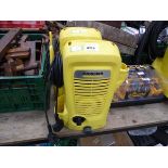 2 x small Karcher K2 electric pressure washers, no lances, no hoses