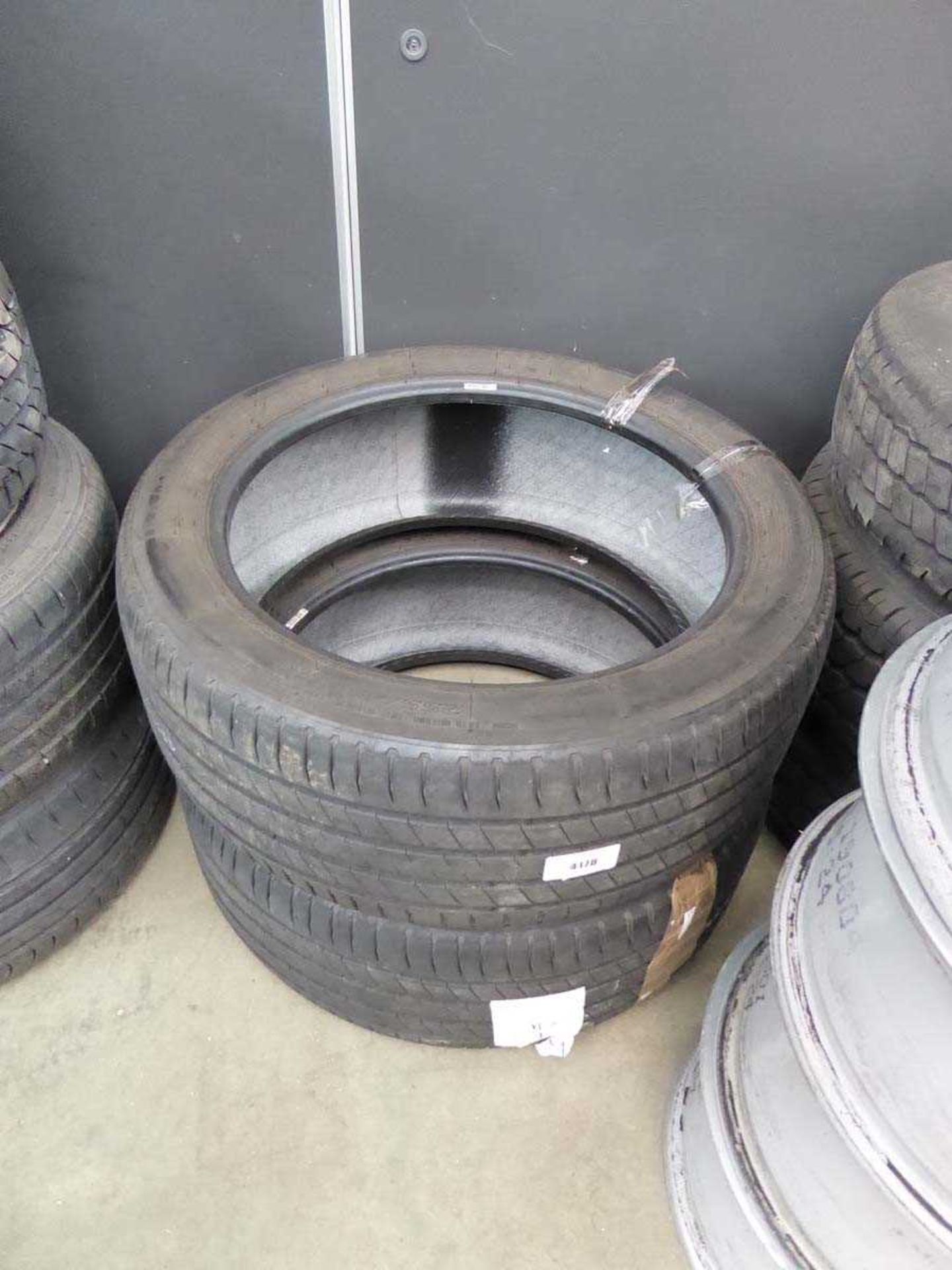 +VAT 2 x Michelin tyres size 255x45x20