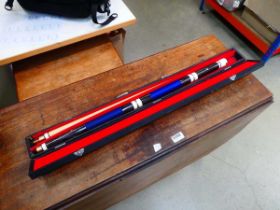 Boxed pool cue