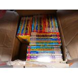 2 boxes of children's books and military history books