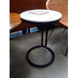 +VAT Faux marble side table
