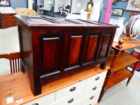 Dark oak coffer