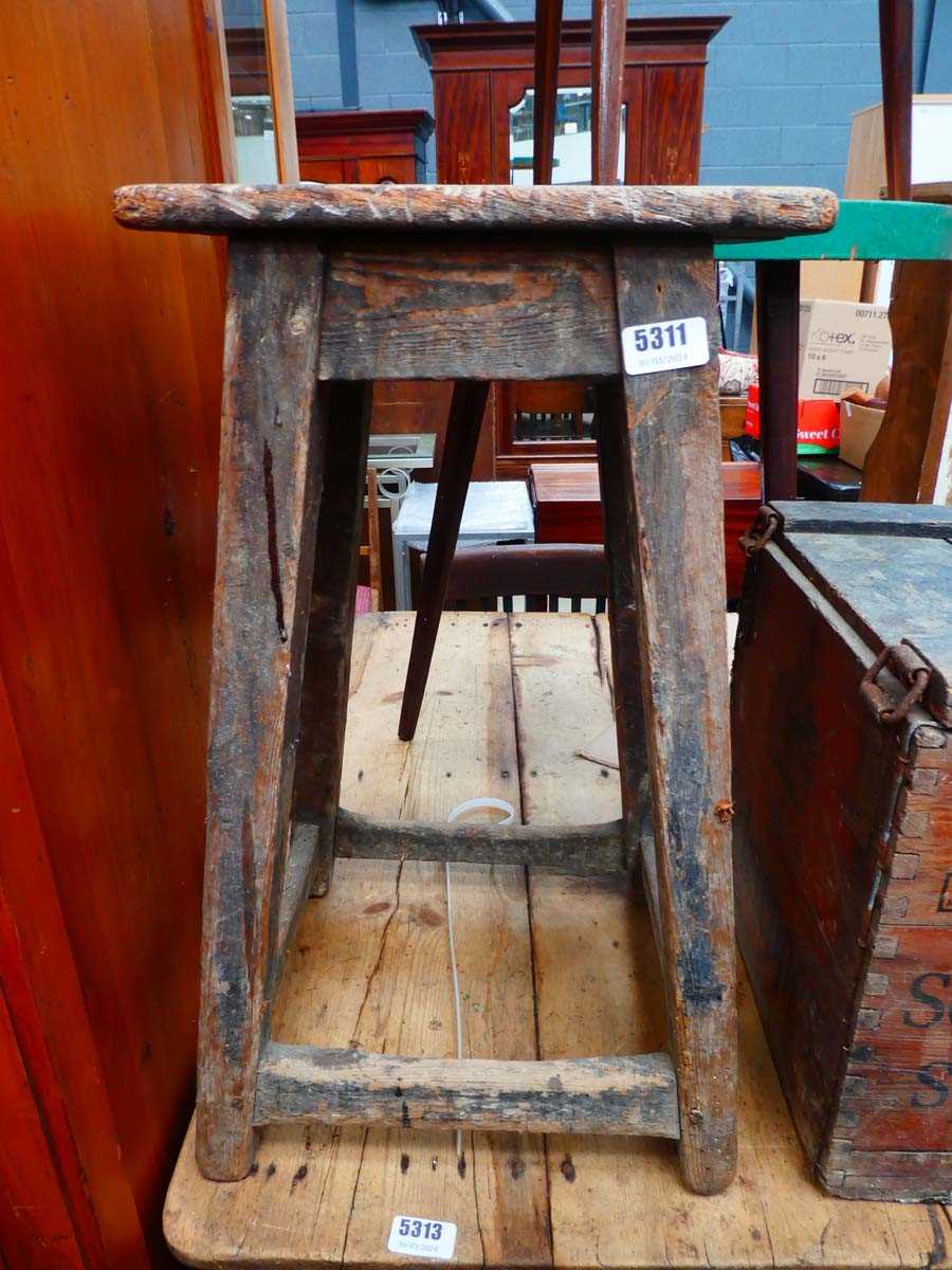 Beech stool
