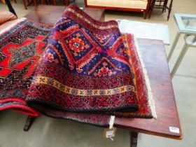 (c) Balouchi rug 2.10m x 0.85m