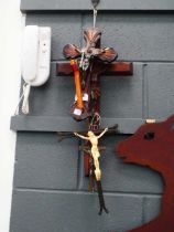 (2) 5 crucifixes