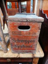 Schweppes box