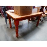 Pine kitchen table plus 4 chairs