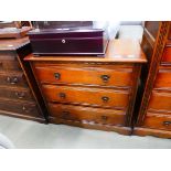 Oak chest of 3 drawers