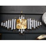 +VAT Quartz wall clock