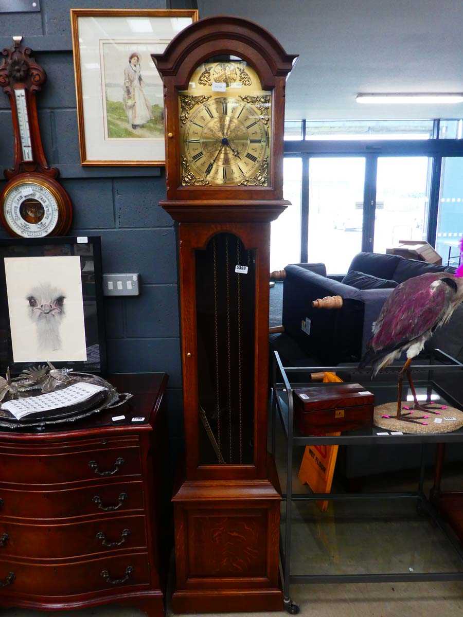 Modern long case clock