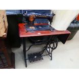 Jones treadle sewing machine