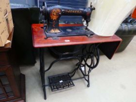 Jones treadle sewing machine