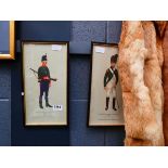 3 x prints of cavalry officers
