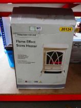 Boxed stove heater